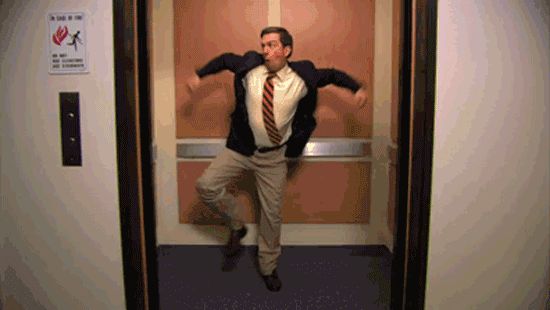 office Andy happy.