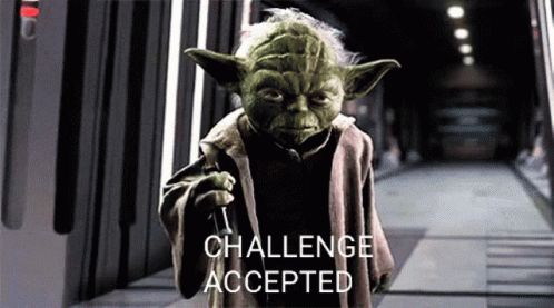 yoda challenge accepted